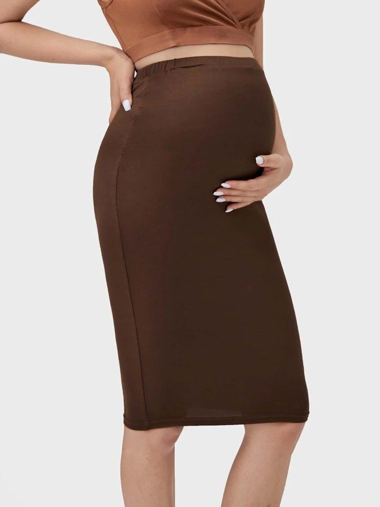 SHEIN Maternity Sets/Coordinates (Category: Sets or Coordinates) located in Bacoor. Submitted by ryufuji (Listing ID 1246333643, Image 2). Description: Used once sa wedding Bought separately Selling the set for Php 350 Nagamit 9mos na tyan ko Skirt bought Php 352 Size XL Blouse bought for Php 381 Size M.
