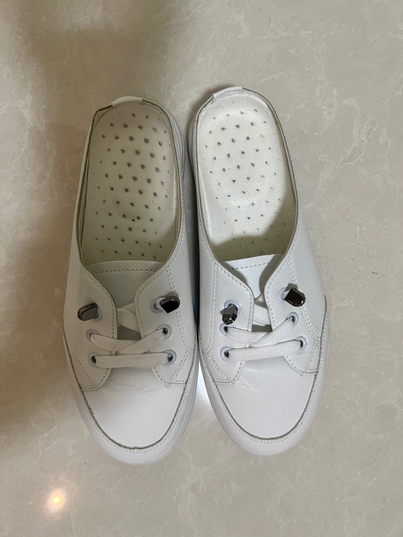 slip on white shoes womens