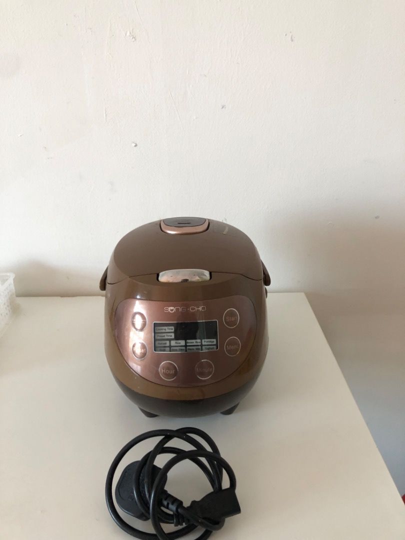 SONG-CHO Traditional Electric Claypot Rice Cooker, TV & Home Appliances ...