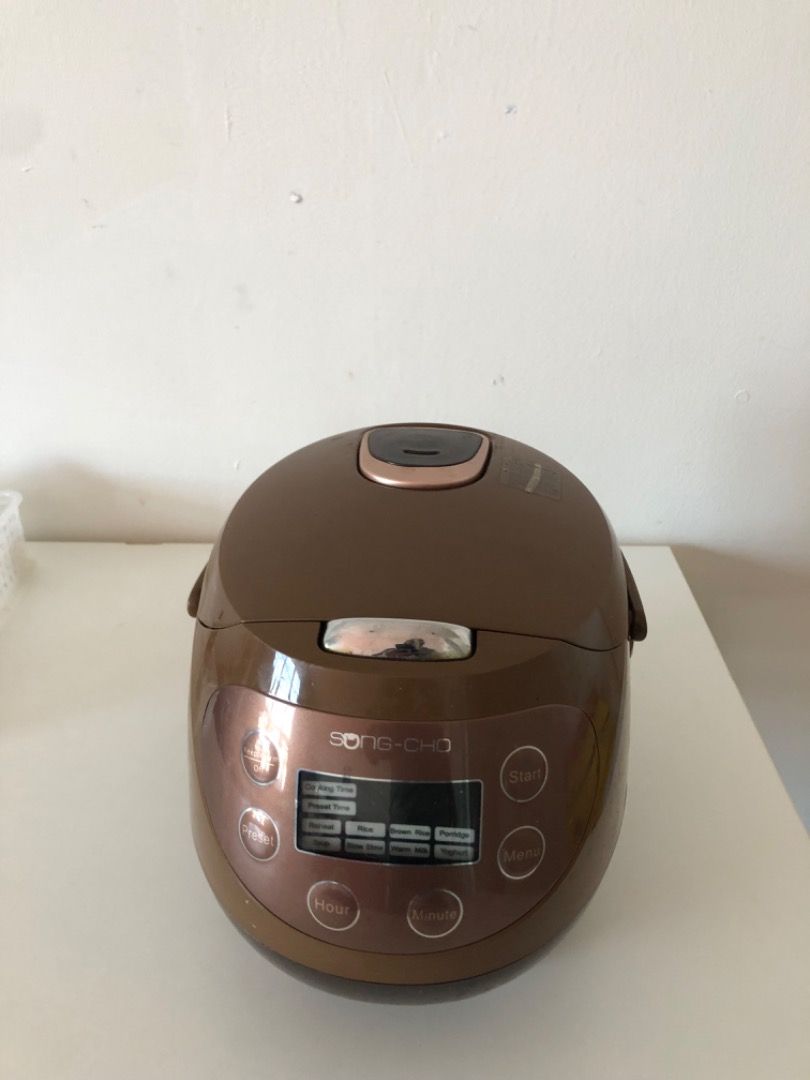 SONG-CHO Traditional Electric Claypot Rice Cooker, TV & Home Appliances ...