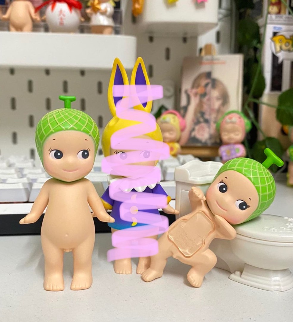 Sonny angel melon and melon hipper, Hobbies & Toys, Toys & Games on