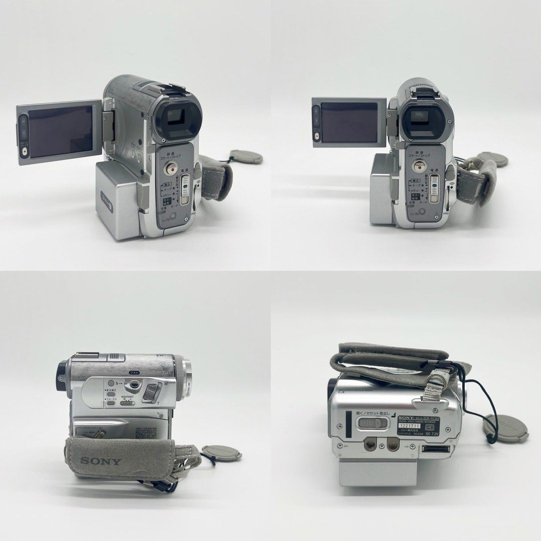 Sony Handycam DCR-PC350 復古dv機索尼y2k 自拍神器蔡司鏡頭, 攝影器材 