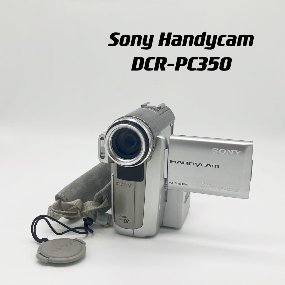 Sony Handycam DCR-PC350 復古dv機索尼y2k 自拍神器蔡司鏡頭 