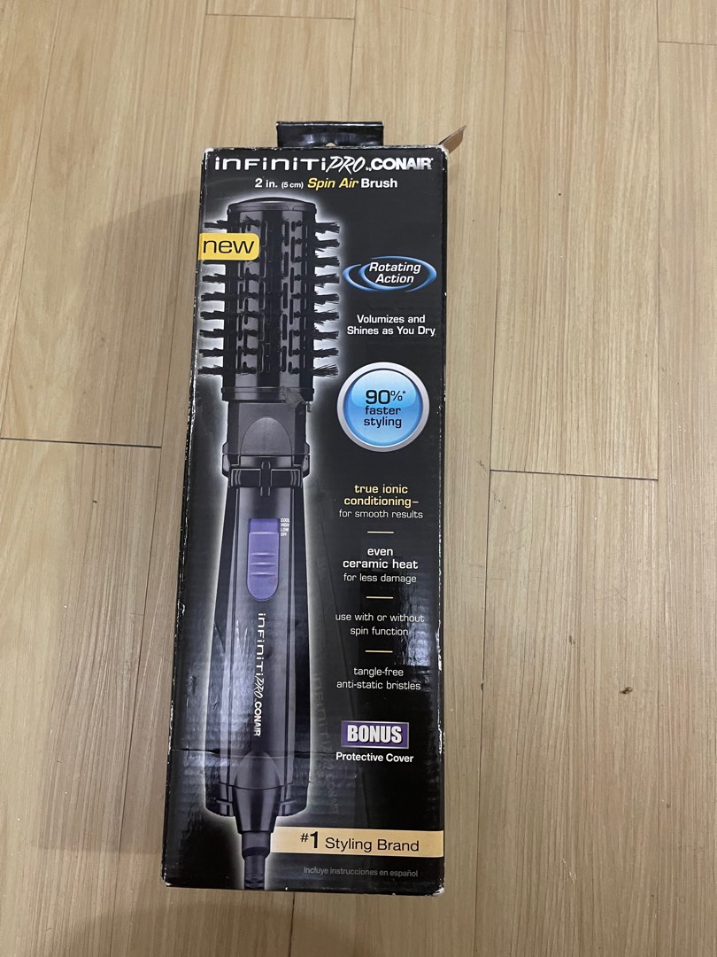Infiniti pro conair store spin air brush