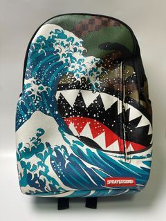 Sprayground Backpack Shark, Luxury, Bags & Wallets on Carousell