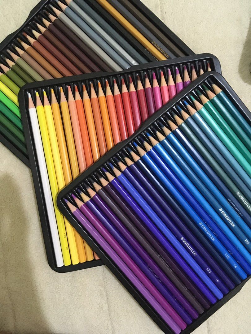 Staedler 72 colored pencil, Hobbies & Toys, Stationary & Craft