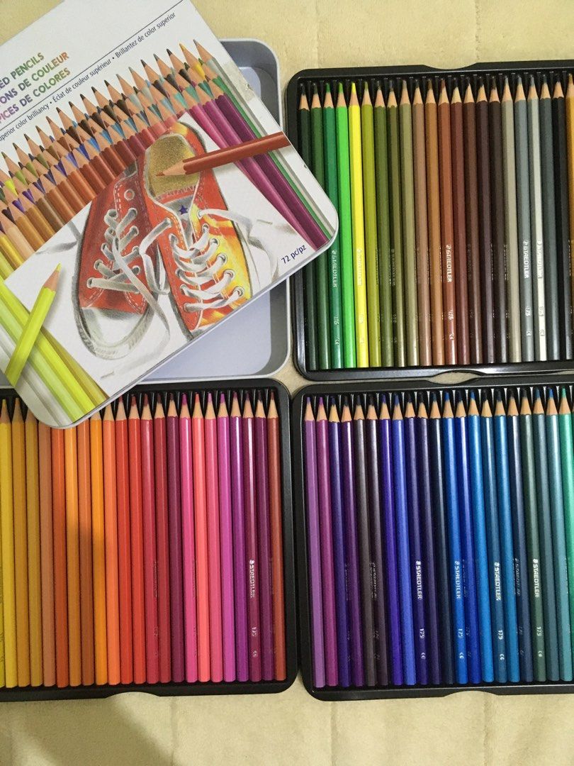 Staedler 72 colored pencil, Hobbies & Toys, Stationary & Craft