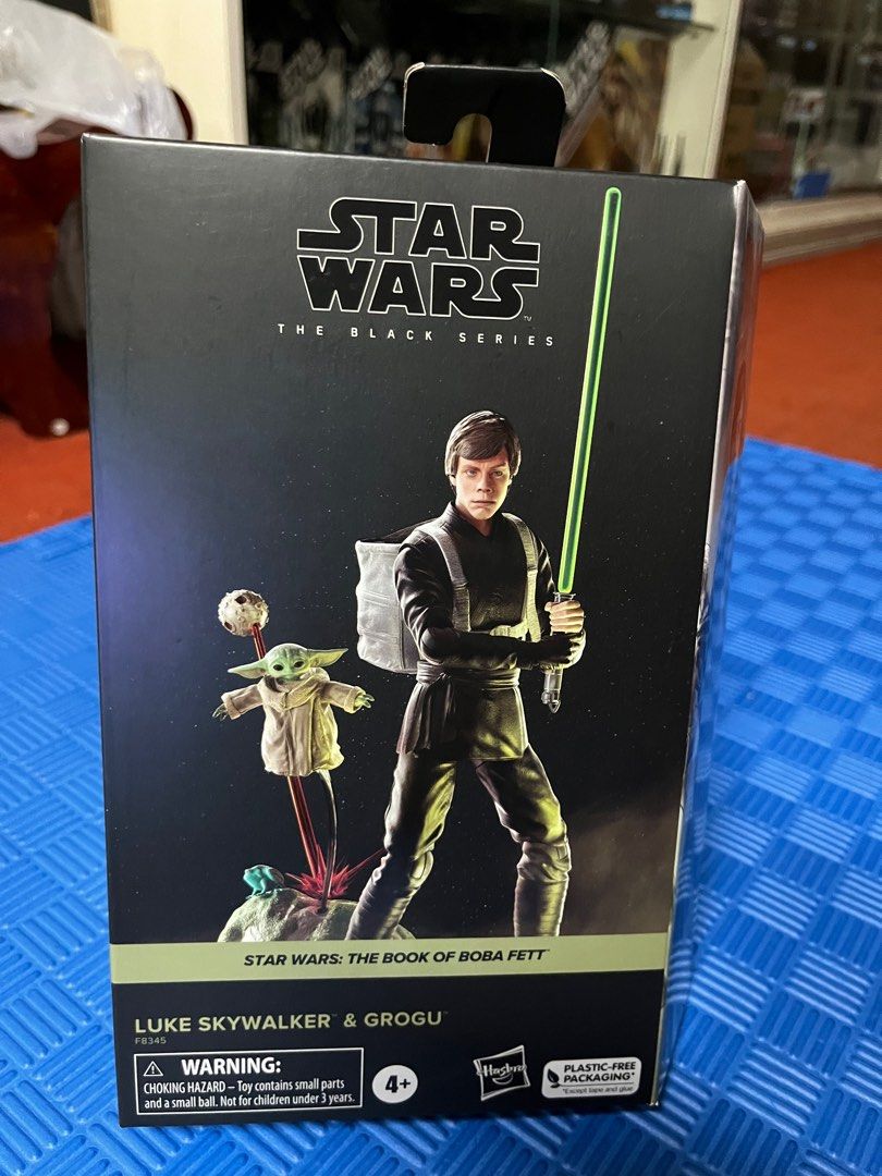 Star Wars TBS Luke Skywalker with Grogu (Category: Storybooks) located in Manila. Submitted by 1ringwdforce (Listing ID 1246222487, Image 1). Description: Star Wars The Black Series The Book of Boba Fett Luke Skywalker with Grogu Sealed Alabang pick up.