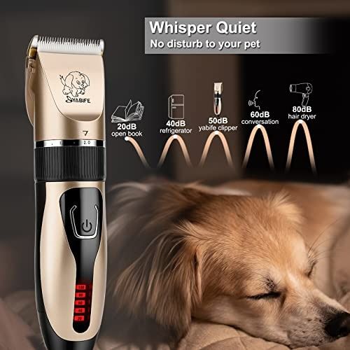 Cordless 2025 dog trimmer