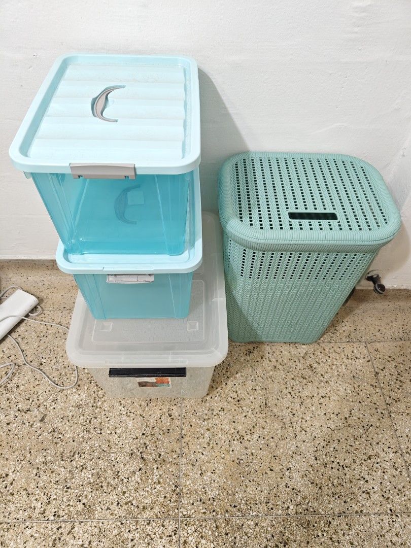 storage box & laundry basket, Furniture & Home Living, Home Improvement