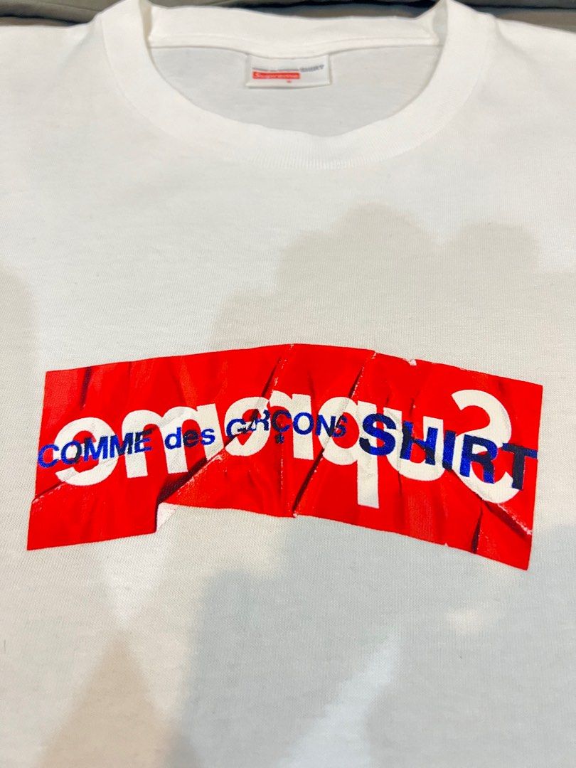 Supreme crumpled new arrivals box logo
