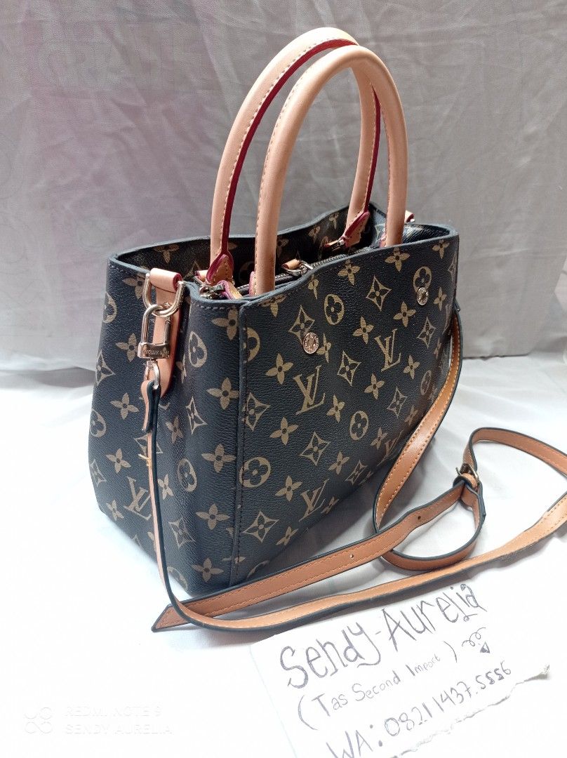 LOUIS VUITTON (LV)  Nomer seri Tembus, Fesyen Wanita, Tas