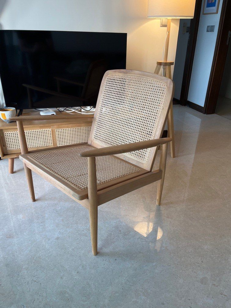 Teak and Rattan armchair - Zara Home, Furniture & Home Living ...
