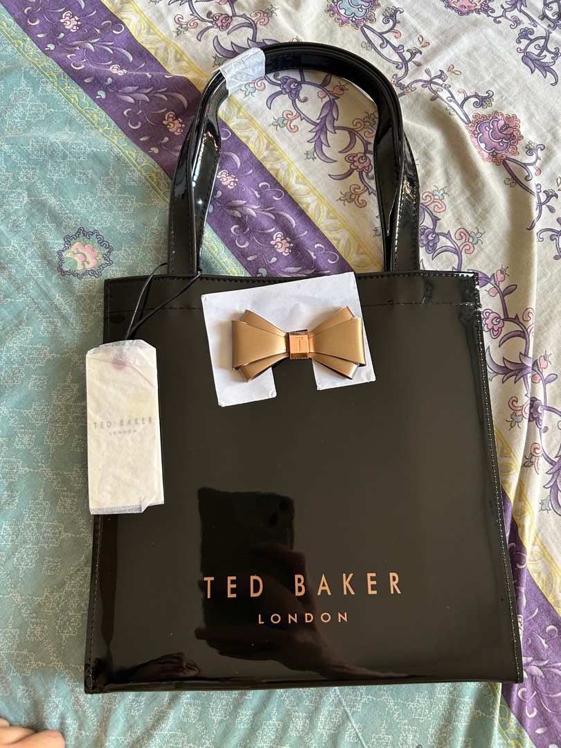 Ted baker small tote bag black on Carousell
