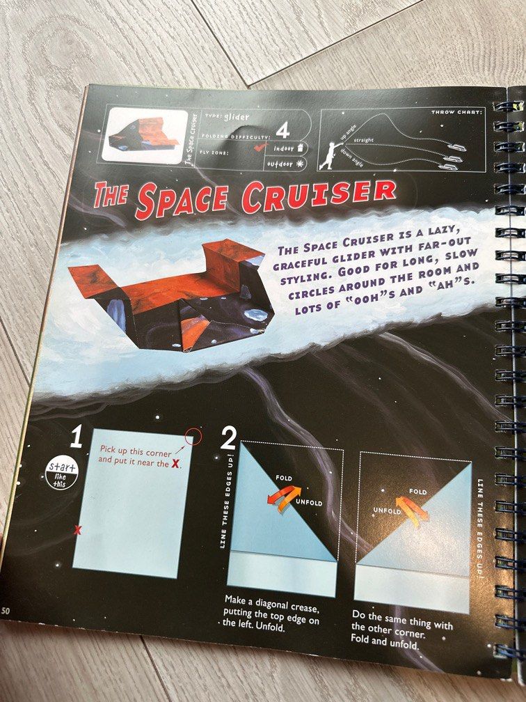 The Klutz Book of Paper Airplanes Paper Craft Book for Kids on Carousell