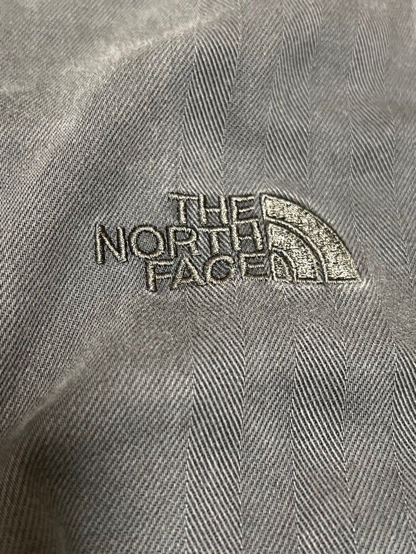 The north face purple label 紫標 Nt5000n Herringbone Twill Wide Cropped  Pants人字斜紋布擴廓形九分褲