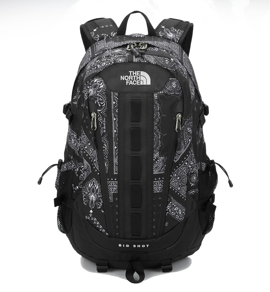 The North Face Big Shot 30L Jet Black Bandana Carousell