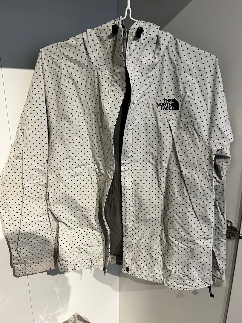 The north face polka dot jacket clearance