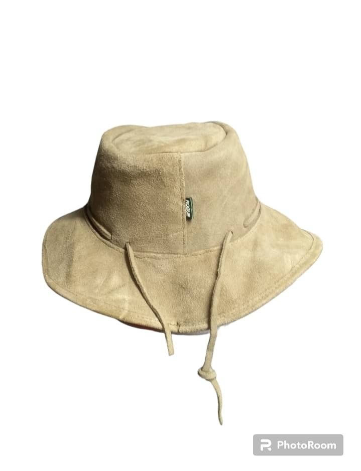 The Original Rogue Suede bucket hat, Luxury, Accessories on Carousell
