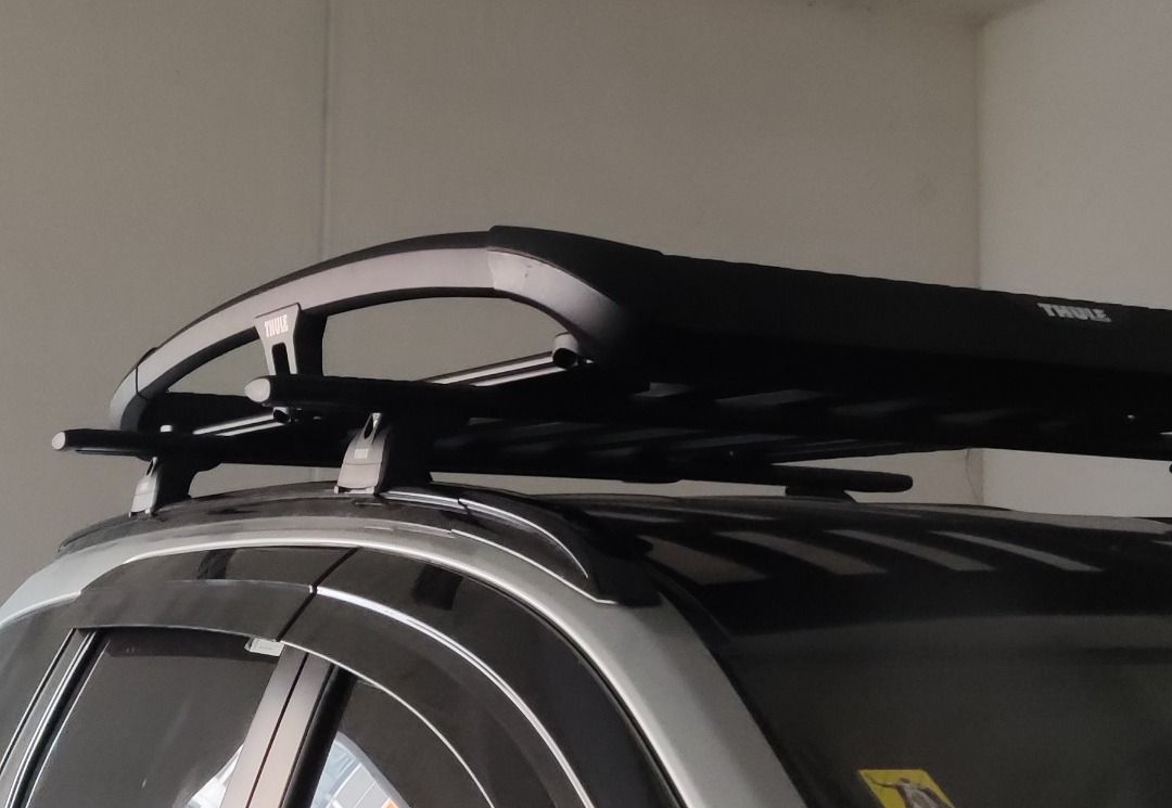 Thule Trail Large Roof Basket with Load Net Car Parts Accessories Body Parts and Accessories on Carousell