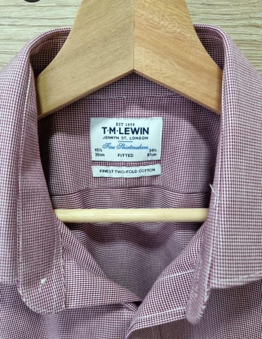 TM Lewin formal shirt, Men's Fashion, Tops & Sets, Formal Shirts on
