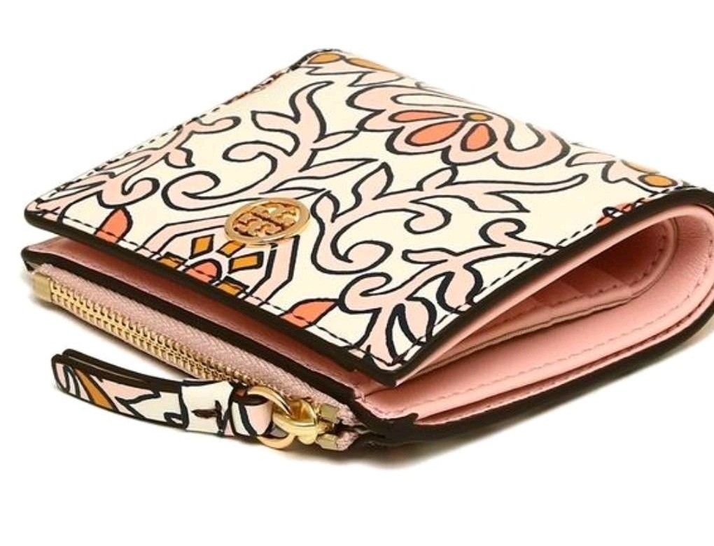 Tory Burch Hicks Garden Party Mini Wallet