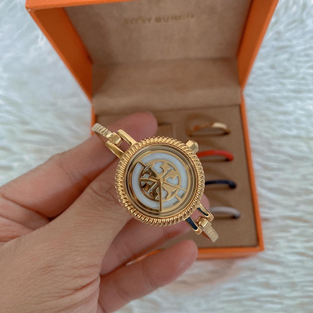 Tory Burch Reva Bangle Watch on Carousell