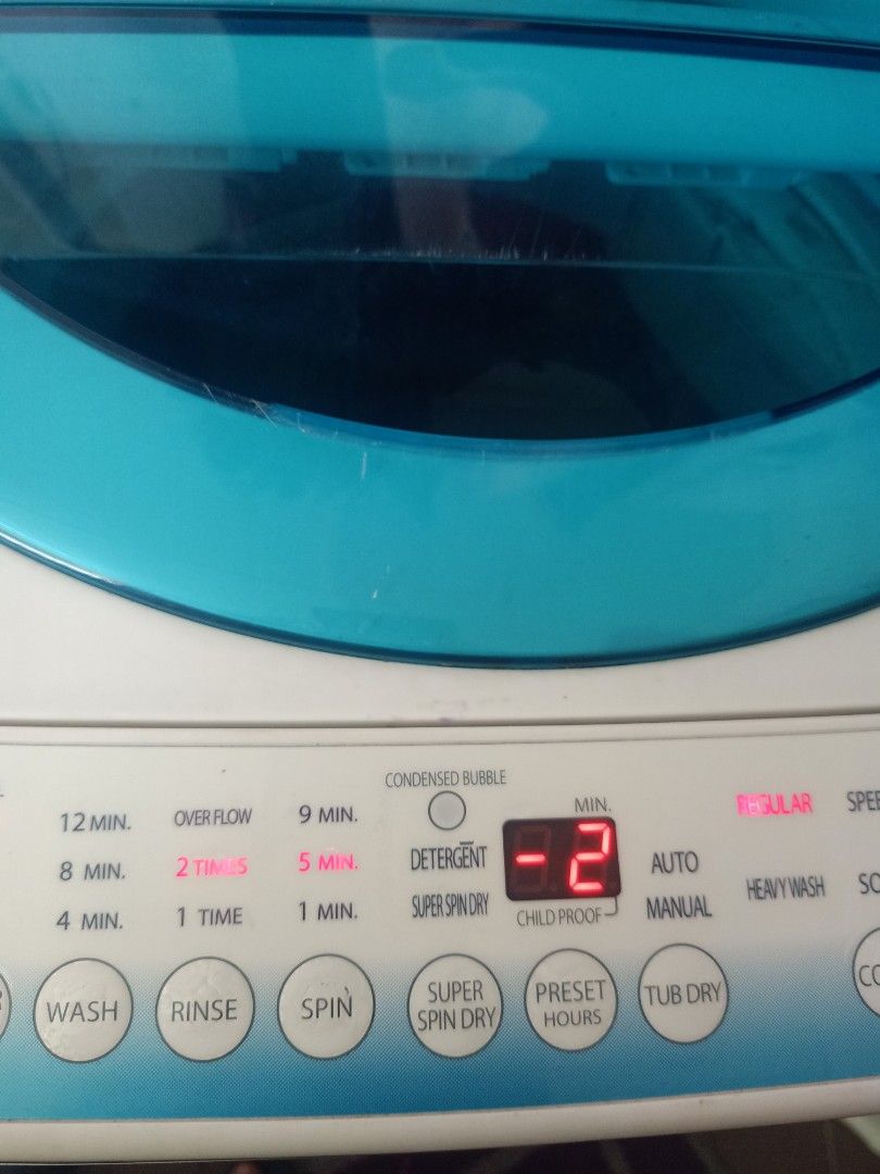 Toshiba Washing Machine 8Kg, TV & Home Appliances, Washing Machines and