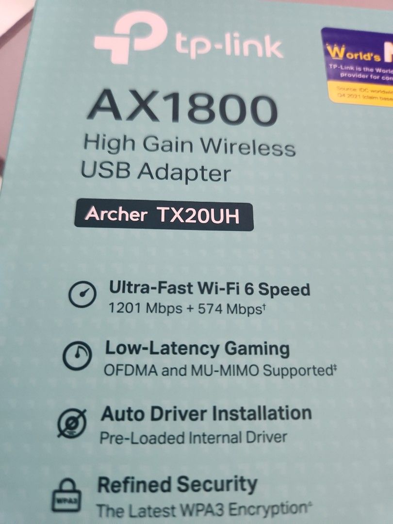 TP Link Archer TX20UH, Computers & Tech, Parts & Accessories ...