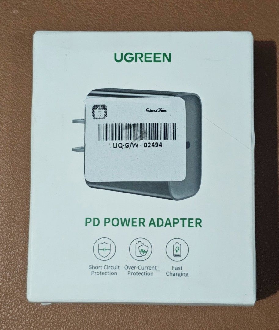 Ugreen 10184 18W Black PD Fast Charging Power Adapter (Category: Chargers & Cables) located in Pasig City. Submitted by jennieshoppe (Listing ID 1246295288, Image 2). Description: .
