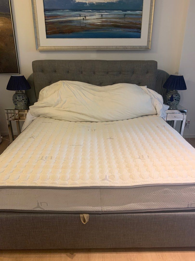 Uk super king storage bed, Furniture & Home Living, Furniture, Bed