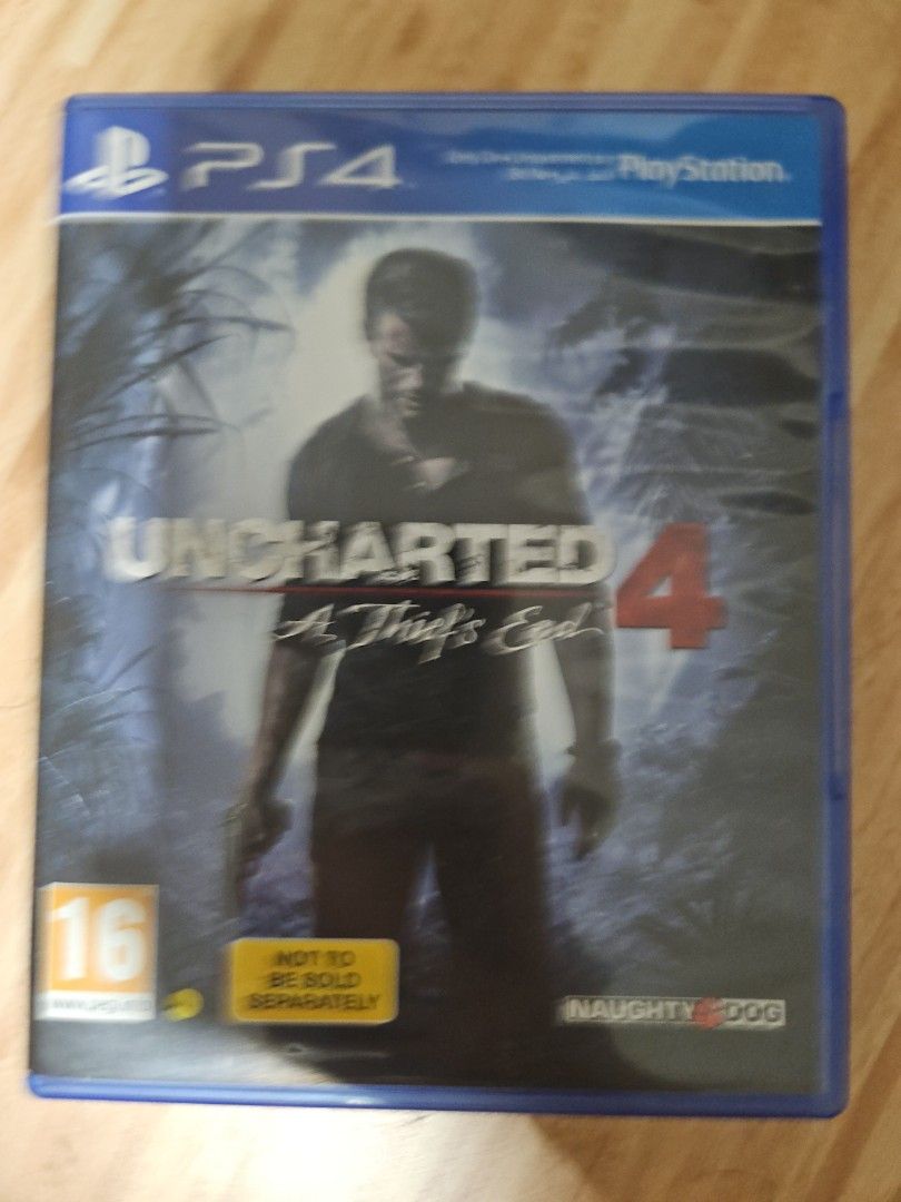 UNCHARTED 4: A Thief's End - PS4 Game, PlayStation® - PS4,PS5 Games