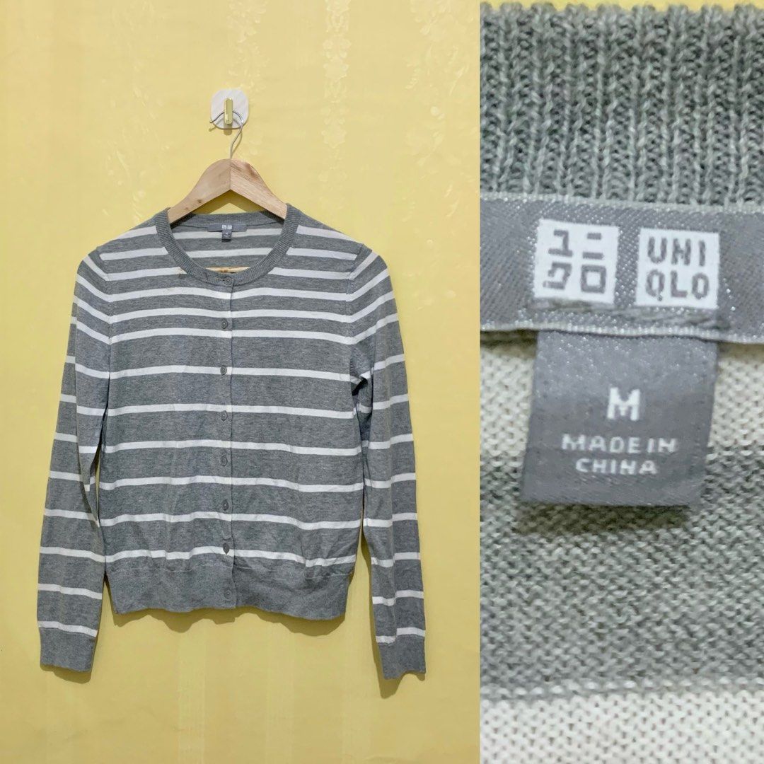Uniqlo cardigan on Carousell