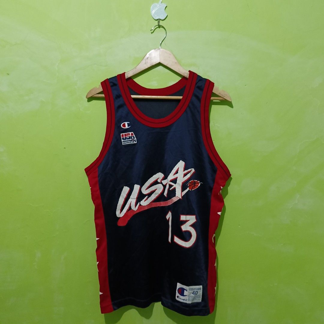 BASKETBALL JERSEY TEAM USA, Men's Fashion, Activewear on Carousell