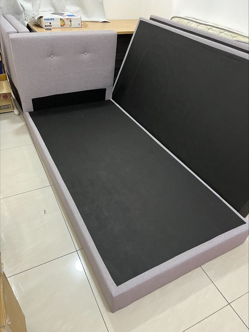 Used Divan Single Bed Frame, Furniture & Home Living, Furniture, Bed Frames & Mattresses on