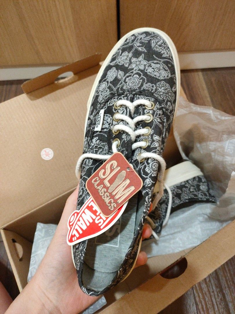 Vans authentic store slim chambray