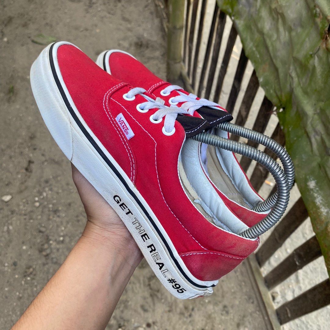 VANS ERA GET THE REAL 95 Women s Fashion Footwear Sneakers on Carousell