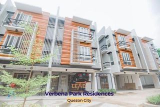 Verbena Park Residences Quezon City 3 Bedroom Townhouse for Sale near SM Cherry Congressional Tandang Sora UP Diliman Dona Sotera SM NORTH EDSA Visayas Ave QC House and Lot