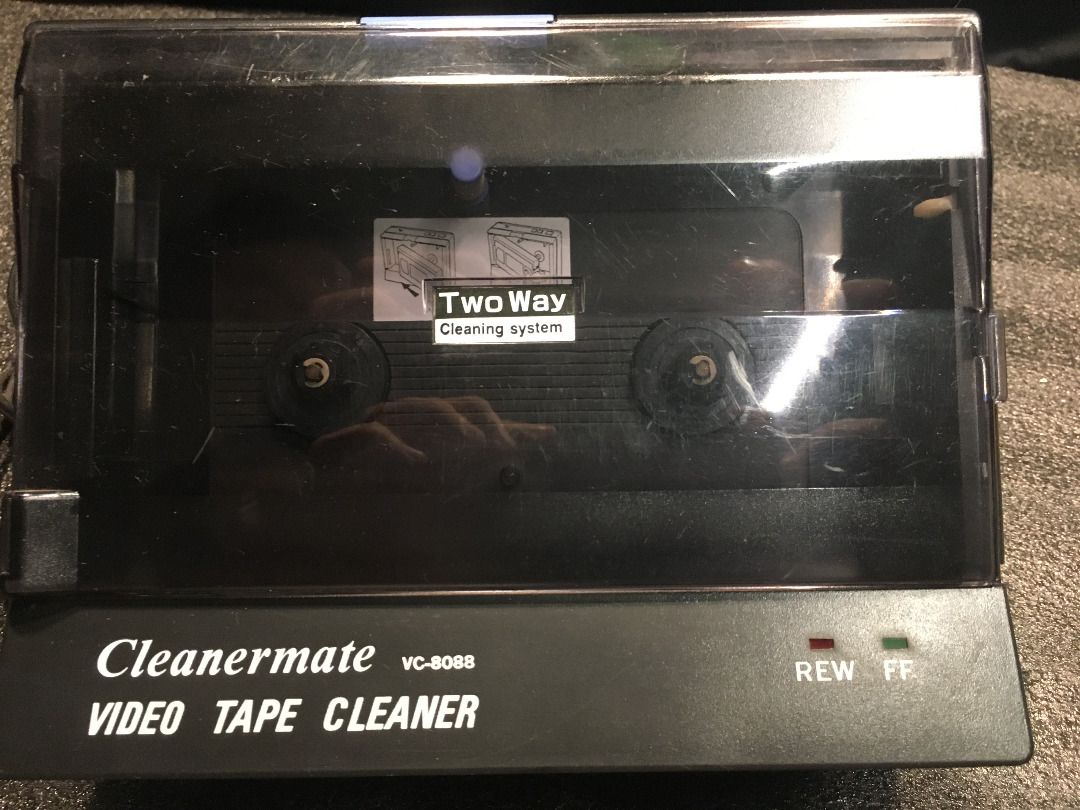 VHS Tape Two Way Cleaner Rewinder With Fast Forward, TV & Home