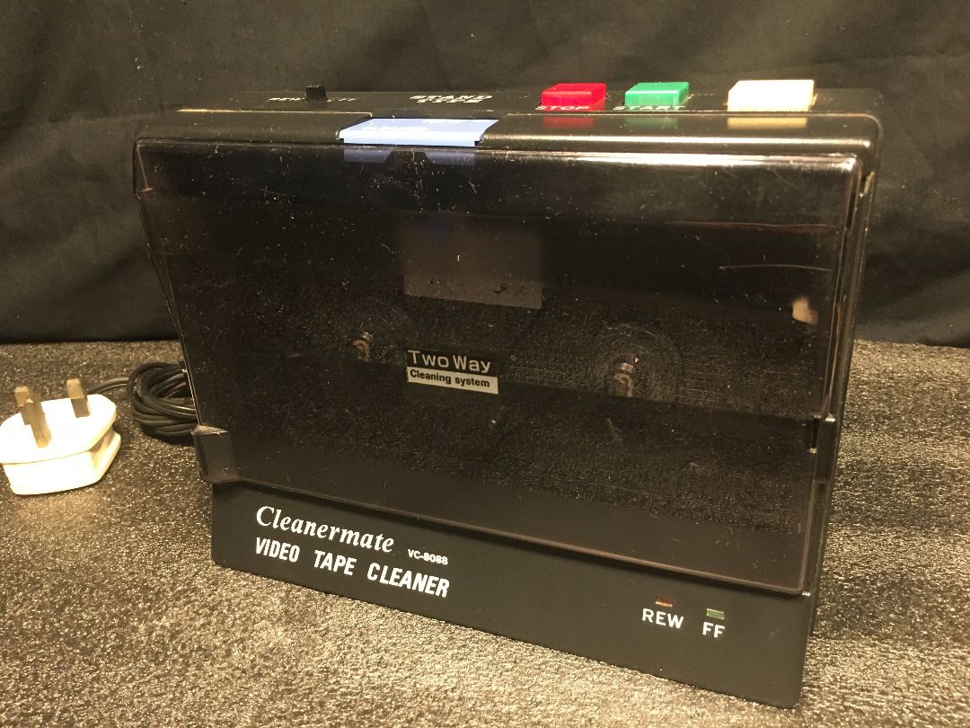 VHS Tape Two Way Cleaner Rewinder With Fast Forward, TV & Home