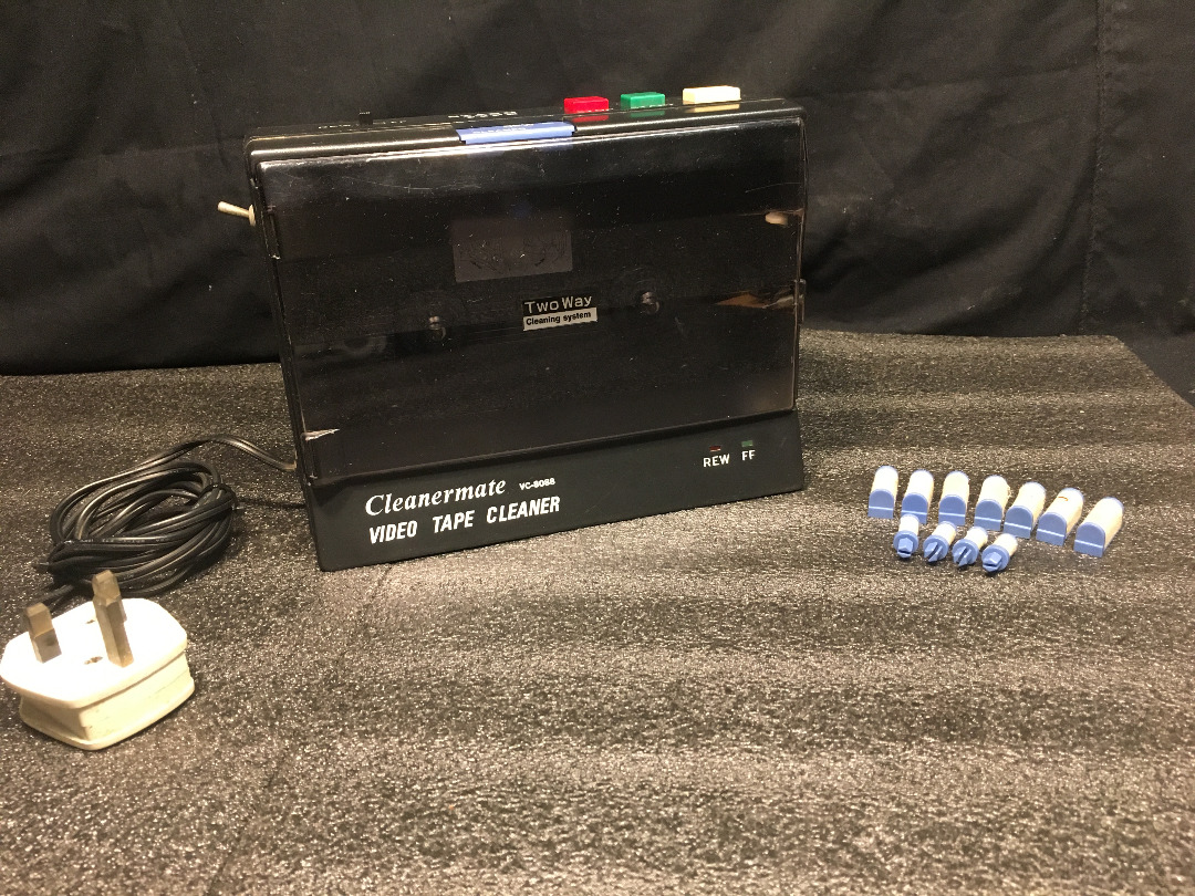 VHS Tape Two Way Cleaner Rewinder With Fast Forward, TV & Home
