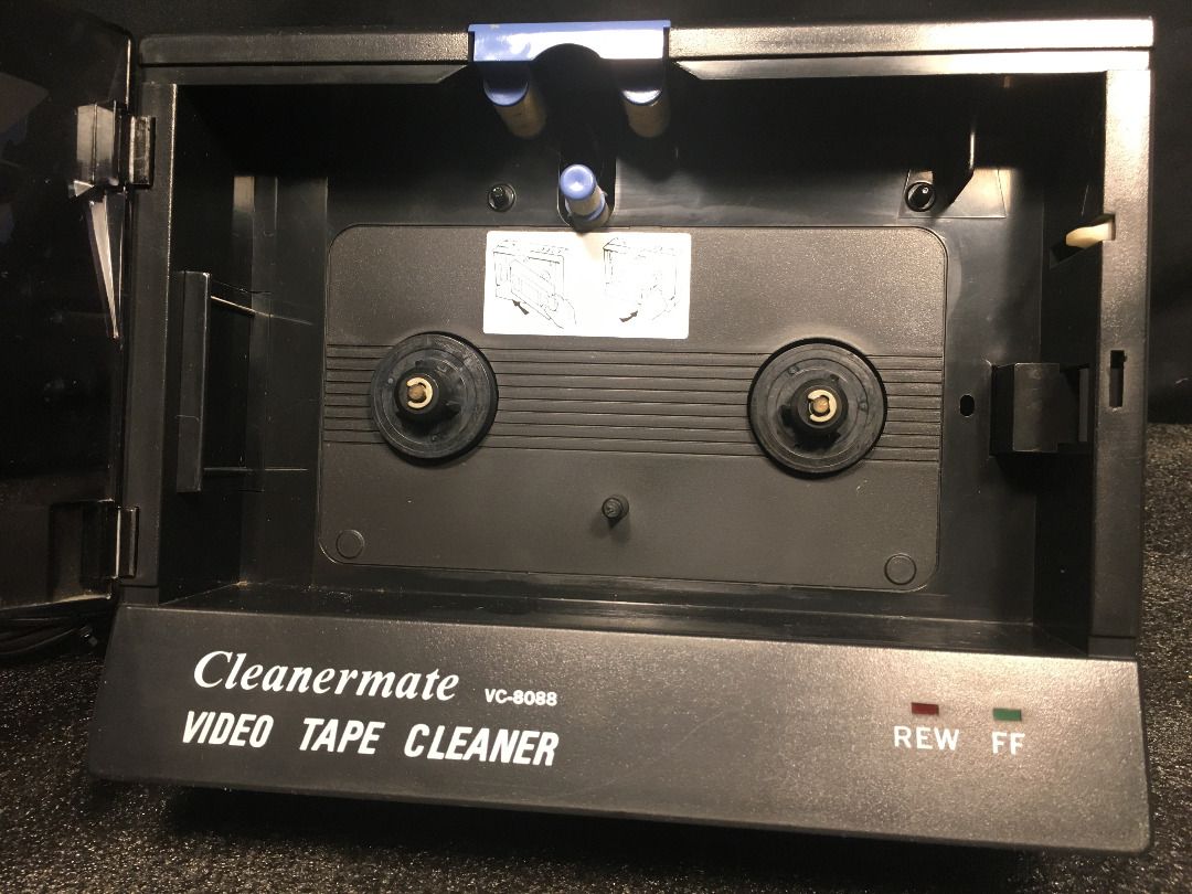 VHS Tape Two Way Cleaner Rewinder With Fast Forward, TV & Home