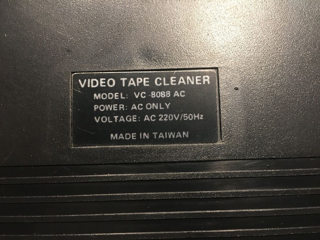 VHS Tape Two Way Cleaner Rewinder With Fast Forward, TV & Home