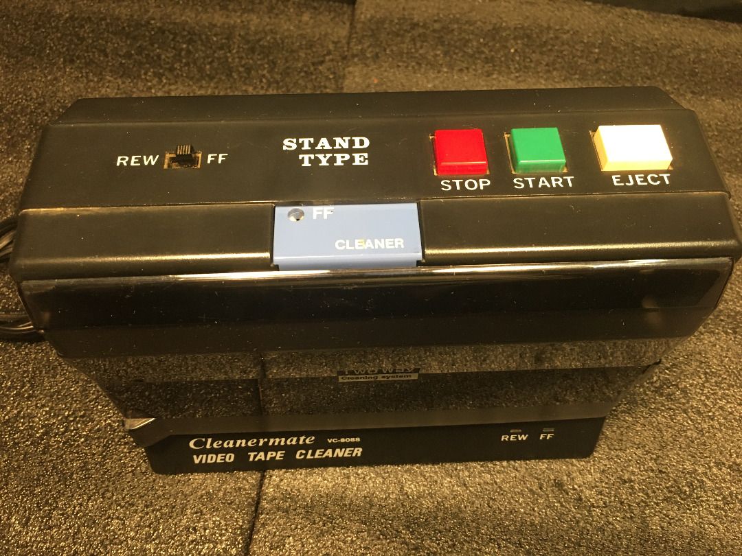 VHS Tape Two Way Cleaner Rewinder With Fast Forward, TV & Home