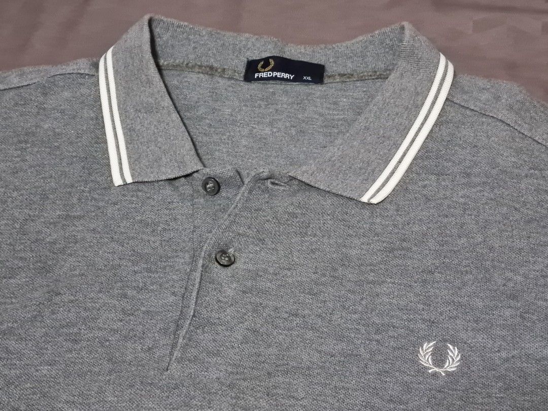 Vintage Fred Perry Polo Shirt XXL Men s Fashion Tops Sets