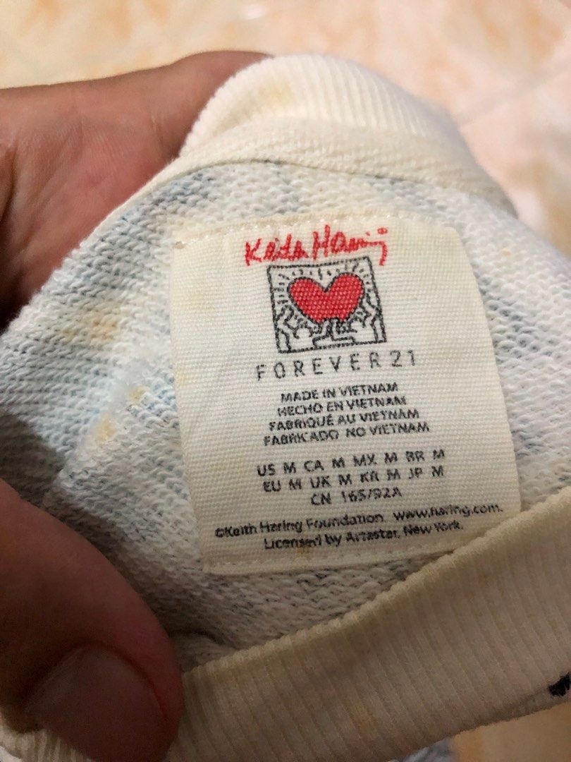 Keith haring sweatshirt forever sale 21