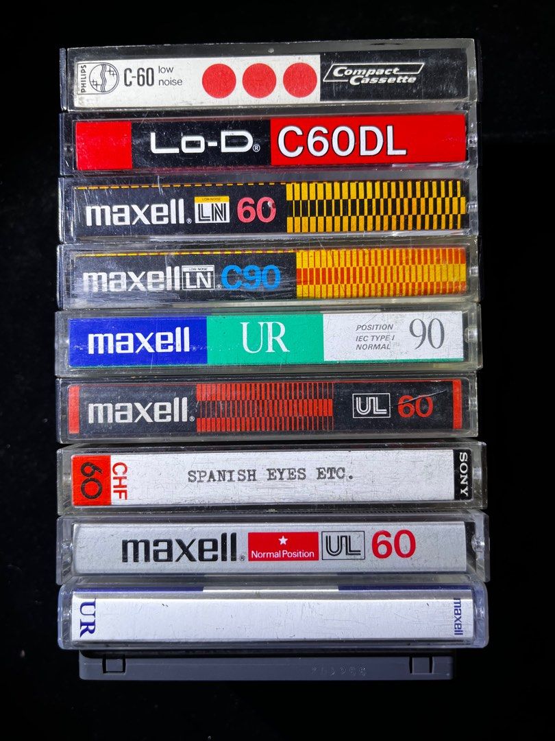 Maxell Blank Vintage Cassette Tape Collectors