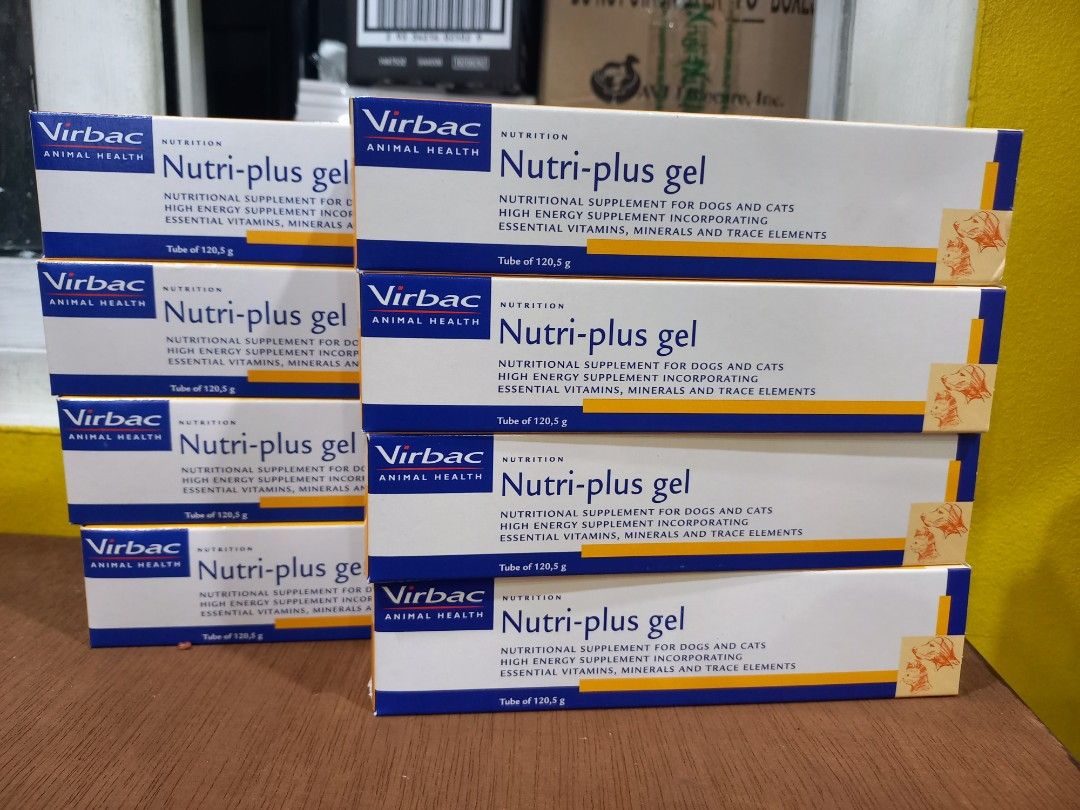 Virbac Nutri plus Gel (Category: Health & Grooming) located in Quezon City. Submitted by commonwealthpetshop (Listing ID 1246309882, Image 1). Description: Virbac Nutri plus Gel Php550 📍Visit us @ Commonwealth Pet Food and Accessories shop (Near Wilcon depot, MG Square, Omni, Human Nature) Quezon City ✔️open monday-sunday 8am-8pm ✔️call or text 09051572672 ✔️Same day delivery Via lalamove/grab ✔️MOP: Gcash, Bank transfer, Pay Maya and Cash DOG F