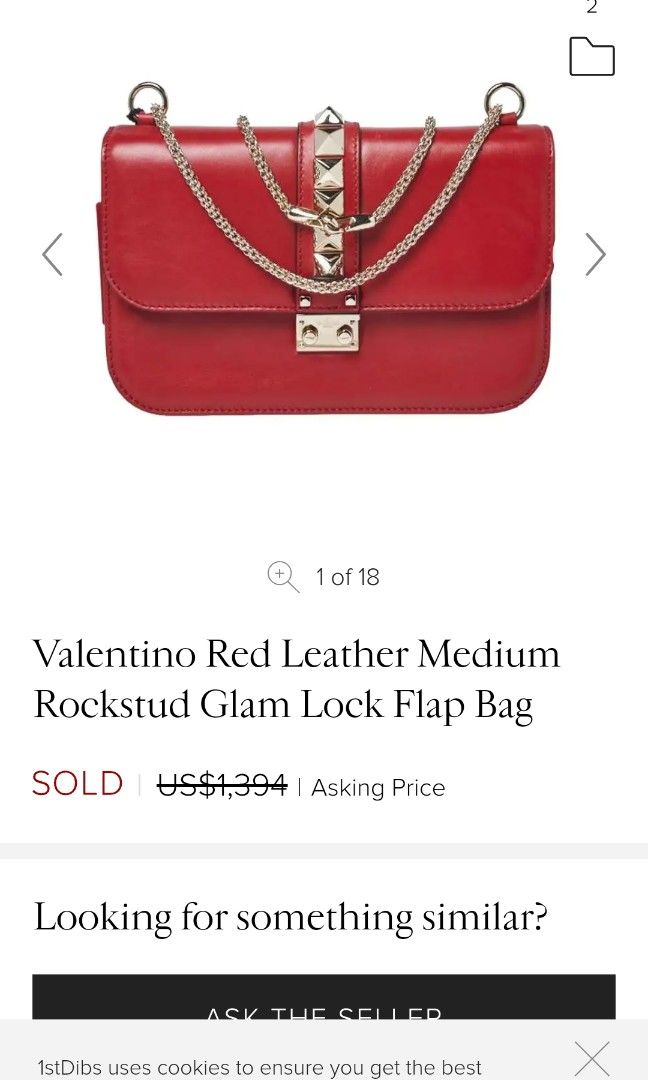 valentino rockstud flap bag