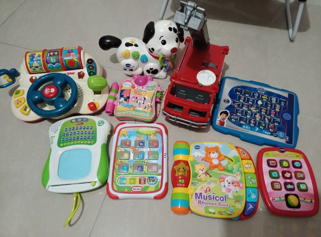Vtech Musical Rhymes Book (Category: Infant Playtime) located in Quezon City. Submitted by mhoniqvela04 (Listing ID 1246285378, Image 2). Description: Vtech Musical Ryhmes Book Mall price: 1,599 SELLING FOR ONLY 599 pesos Brandnew but no box (No issue) Pm for the video.